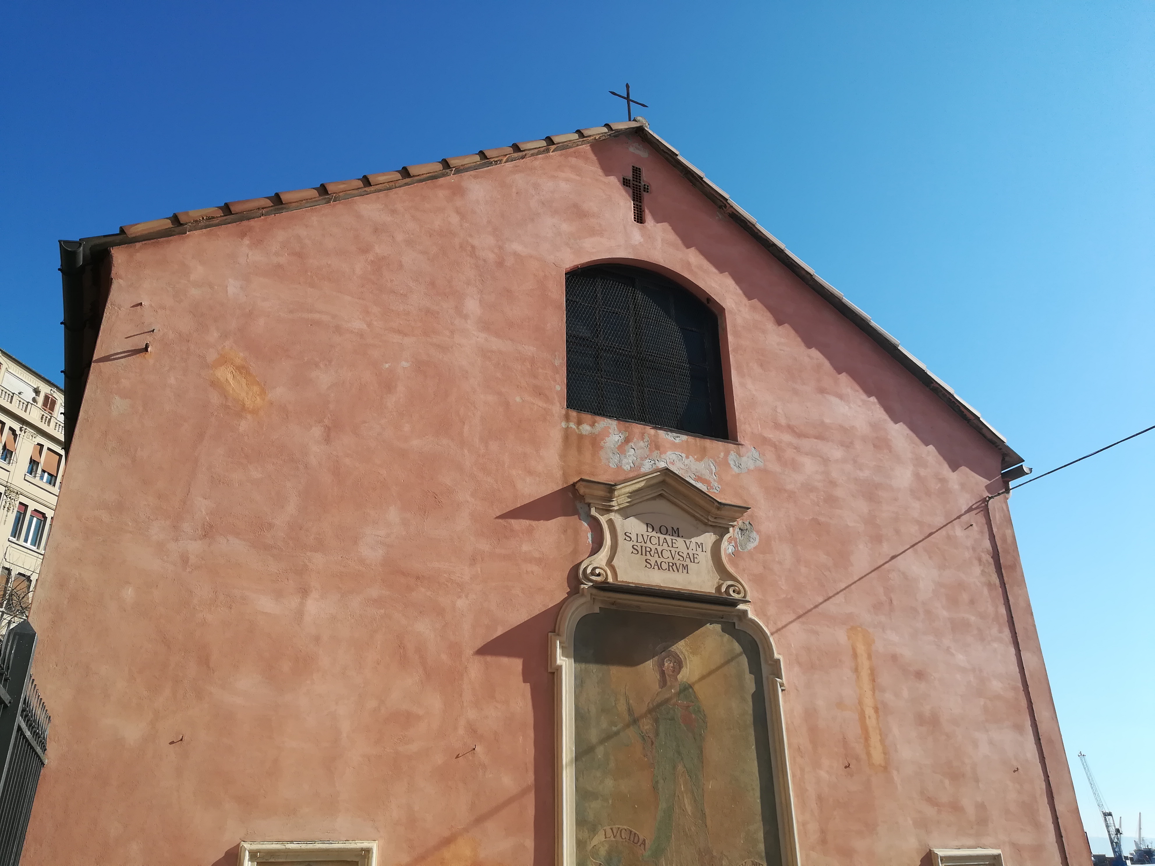 L’uscita delle casse dalla Chiesa di S.Lucia