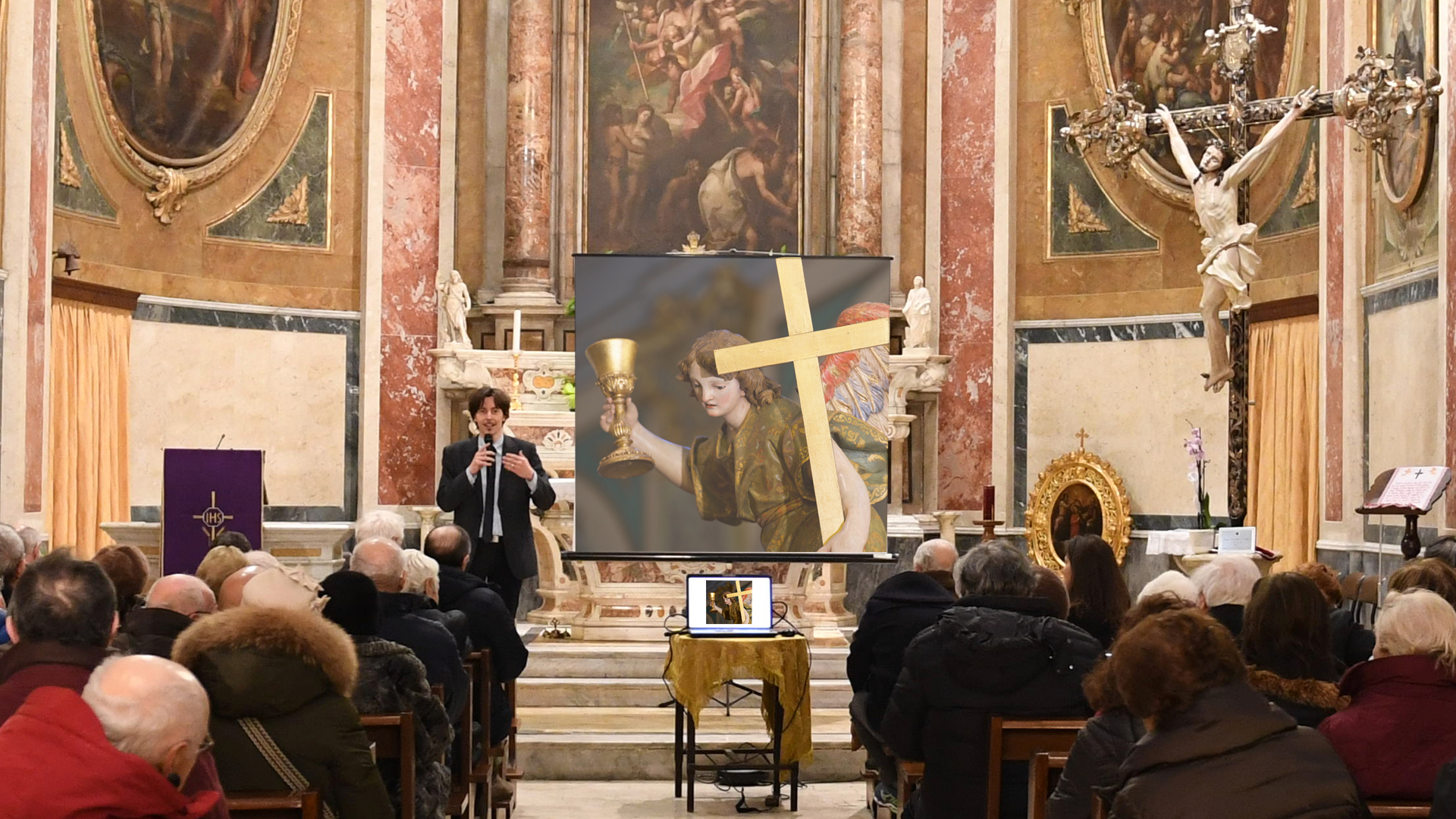 Presentato il restauro della Cassa l’Orazione nell’orto.